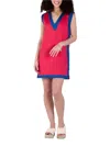 Emily Mccarthy Women's Emily Shift Dress In Red In Multi