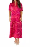 Emily Mccarthy Women's Poppy Maxi Dress In Venetian In Red