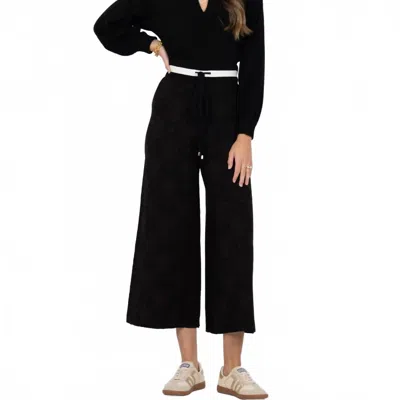 Emily Mccarthy Women's Teddy Crop Trouser In Bow In Black