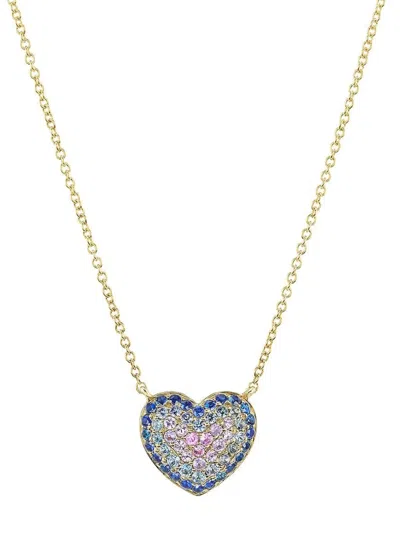 Emily P Wheeler 18kt Yellow Gold Lucy Sapphire Necklace