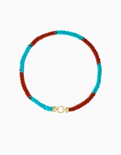 Emily P Wheeler Bead Rope Necklace In Multi