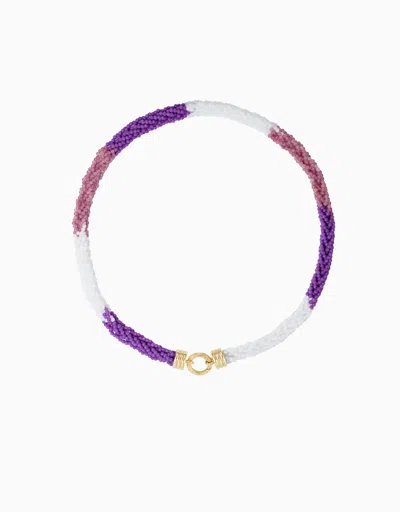 Emily P Wheeler Bead Rope Necklace In Multi