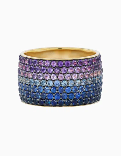 Emily P Wheeler Ombre Cigar Ring - Midnight In Blue