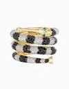 Emily P Wheeler Pipe Fish Ring In Multi