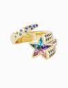Emily P Wheeler Shooting Star Ring In Multi