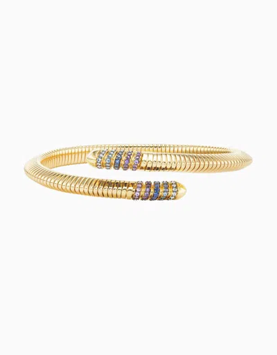 Emily P Wheeler Tri Tubogas Bracelet - Coastline In Gold