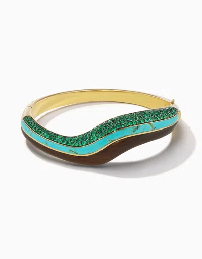 Emily P Wheeler Wave Bracelet, Sandalwood - Extra Small