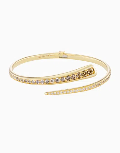 Emily P Wheeler Wrap Bracelet - Ombre Diamond In Gold