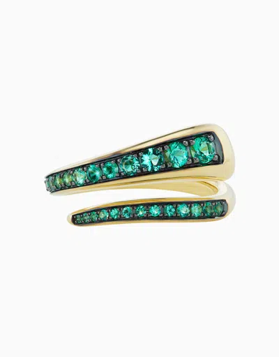 Emily P Wheeler Wrap Ring - Jungle In Gold