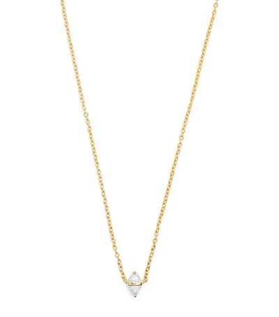 Emily P Wheeler Yellow Gold And Diamond Tilly Necklace