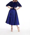 Emily Shalant Dolman Sleeve Top In Royal In Blue