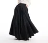 Emily Shalant Taffeta Shirt With Crystal Bow Buttons In Ivory In Multi