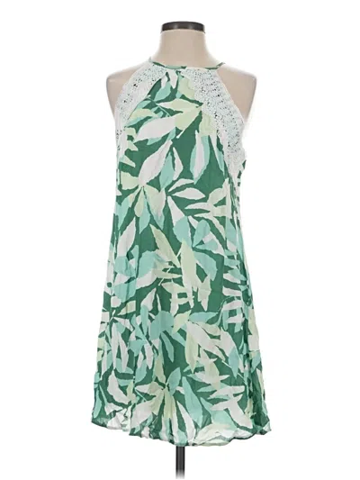 Pre-owned Emily Wonder Cocktail Dress In Green