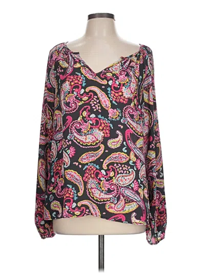 Pre-owned Emily Wonder Long Sleeve T-shirt In Pink