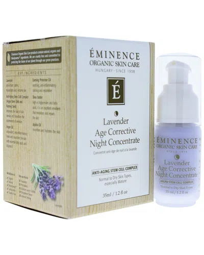 Eminence 1.2oz Lavender Age Corrective Night Concentrate In Transparent