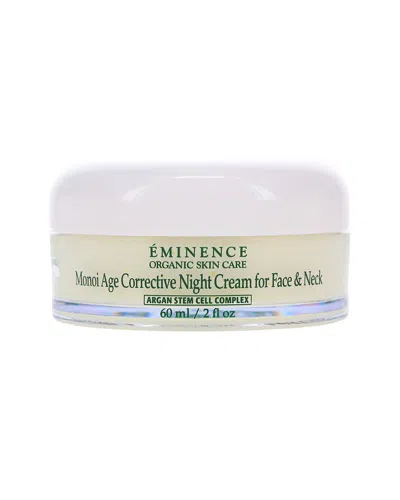 Eminence 2oz Monoi Age Corrective Night Cream For Face In Transparent