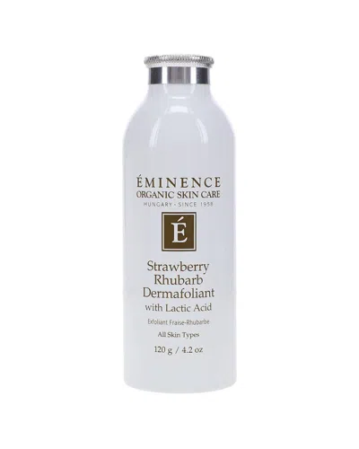 Eminence 4.2oz Strawberry Rhubarb Dermafoliant In Transparent