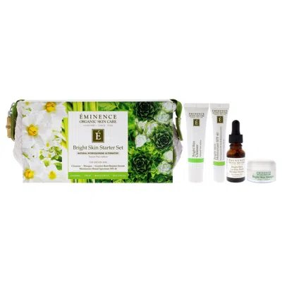 Eminence Bright Skin Starter Set By  For Unisex - 5 Pc 1oz Bright Skin Cleanser, 0.5oz Bright Skin Ma In White