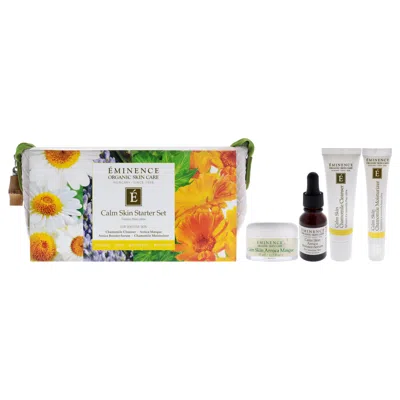 Eminence Calm Skin Starter Set By  For Unisex - 5 Pc 1oz Calm Skin Chamomile Cleanser, 0.5oz Calm Ski In Transparent