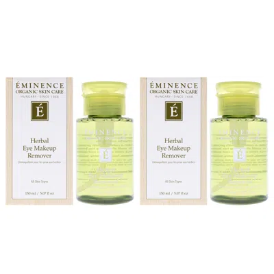 Eminence Herbal Eye Makeup Remover By  For Unisex - 5.07 oz Makeup Remover - Pack Of 2 In Multi