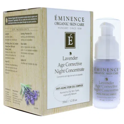 Eminence Lavender Age Corrective Night Concentrate By  For Unisex - 1.2 oz Serum In Purple