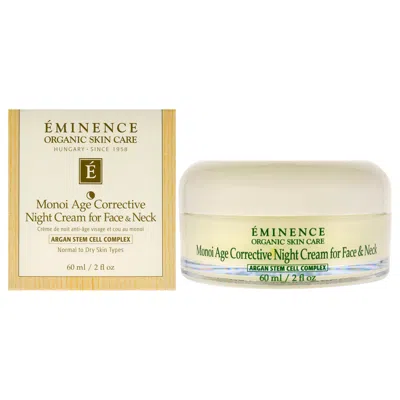 Eminence Monoi Age Corrective Night Cream For Face And Neck By  For Unisex - 2 oz Cream In White