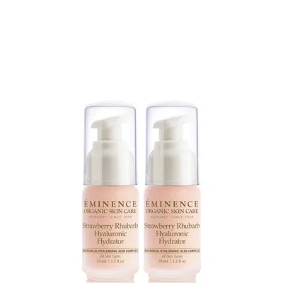 Eminence Organic Skin Care Strawberry Rhubarb Hyaluronic Serum Duo (worth $82)