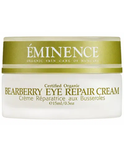 Eminence Organic Skincare 0.5oz Bearberry Eye Repair Cream In Transparent
