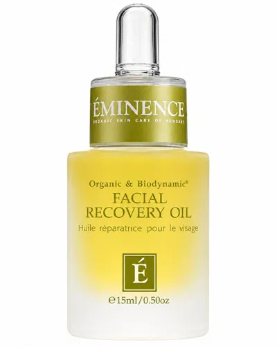 Eminence Organic Skincare 0.5oz Facial Recovery Oil In Transparent