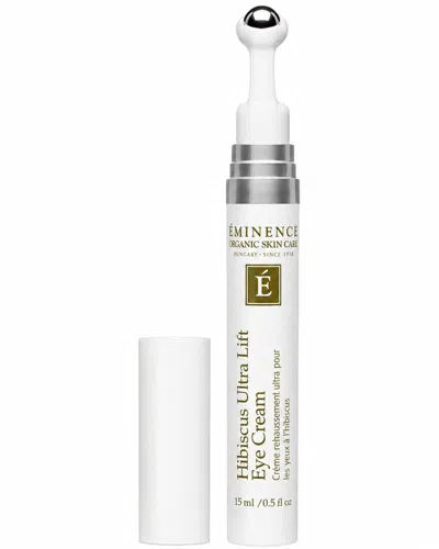 Eminence Organic Skincare 0.5oz Hibiscus Ultra Lift Eye Cream In Transparent