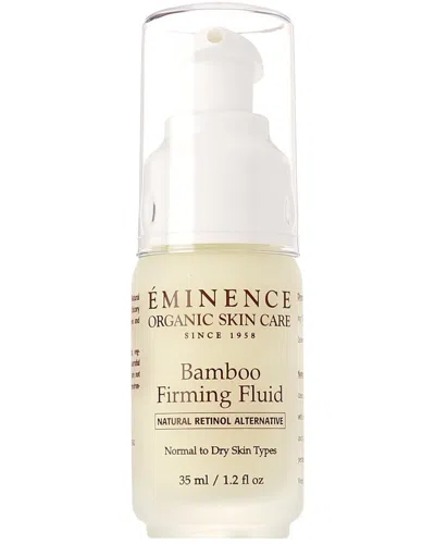 Eminence Organic Skincare 1.2oz Bamboo Firming Fluid In Transparent