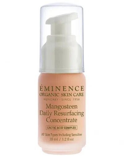 Eminence Organic Skincare 1.2oz Mangosteen Daily Resurfacing Concentrate In Transparent
