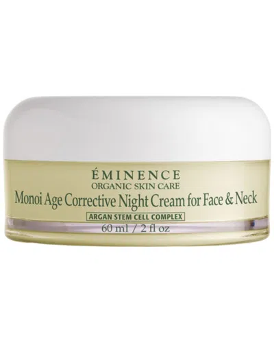 Eminence Organic Skincare 2oz Monoi Age Corrective Night Cream For Face & Neck In Transparent