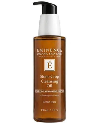 Eminence Organic Skincare 5oz Stone Crop Cleansing Oil In Transparent