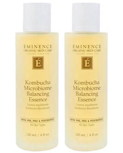 Eminence Organic Skin Care 4oz Kombucha Microbiome Balancing Essence In Transparent