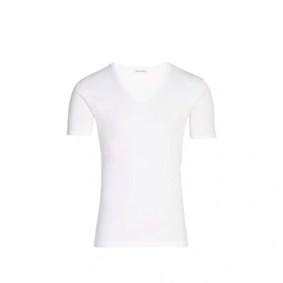 Eminence T-shirt Col V En Coton In White