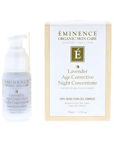 Eminence Unisex 1.2oz Lavender Age Corrective Night Concentrate In Transparent