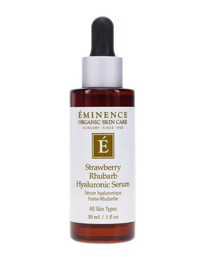 Eminence Unisex 1oz Strawberry Rhubarb Hyaluronic Serum In Transparent