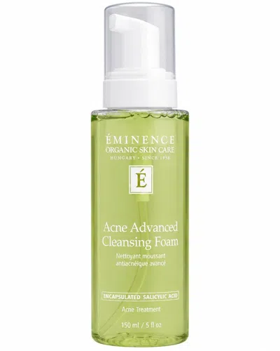 Eminence Unisex 5oz Acne Advanced Cleansing Foam In Transparent