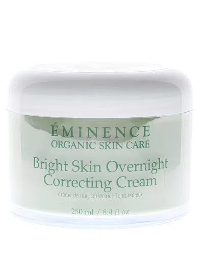 Eminence Unisex 8.4oz Bright Skin Overnight Correcting Cream In Transparent