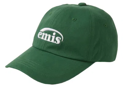 Pre-owned Emis Men's  New Logo Cap In Green