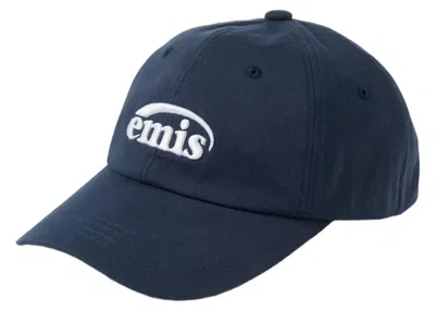 Pre-owned Emis Men's  New Logo Cap In Navy Blue