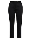 Emisphere Woman Pants Black Size 12 Cotton, Elastane