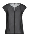 Emisphere Woman Top Black Size 8 Polyester