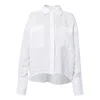 Emit-terre Women's White Linen Shirt In White