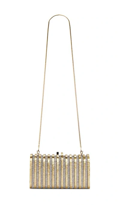 Emm Kuo Clutch In Metallic Gold