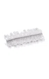 Emm Kuo Crystal-beaded Hair Clip In White