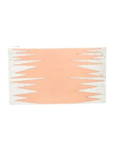 Pre-owned Emm Kuo Mother Of Pearl Clutch In Pink