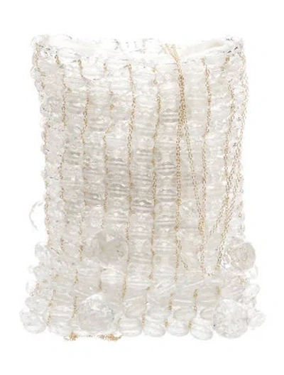 Pre-owned Emm Kuo Pvc Shoulder Bag In Transparent