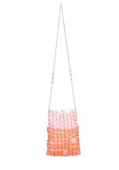 Emm Kuo Women's Caprice Crossbody Bag In Pink In Orange